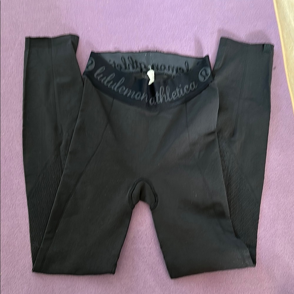 lululemon Black compression Leggings Full-Length
